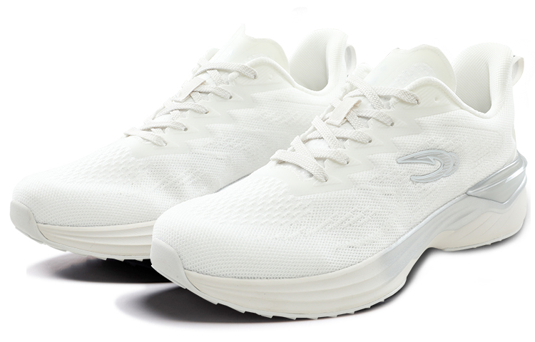 SAIQI Low top Supercritical Running Shoes Unisex Pearl White