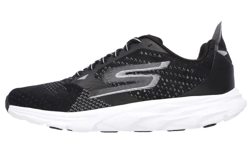 Skechers GO RUN Running Shoes Women's Low Top Black/White