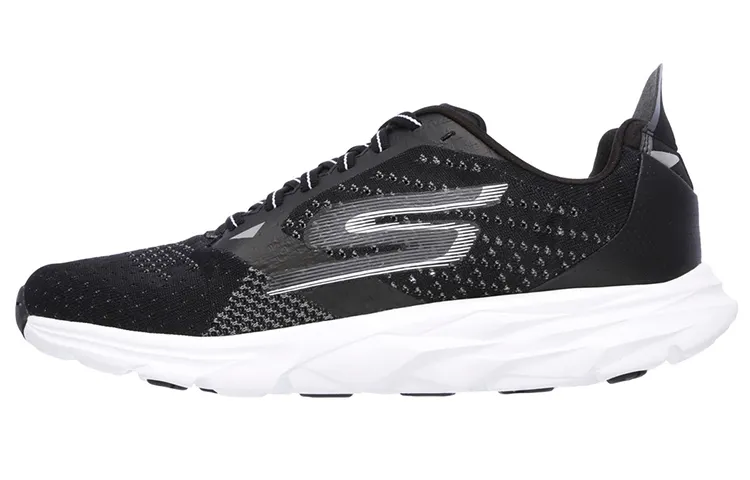 Skechers GO RUN Running Shoes Women's Low Top Black/White