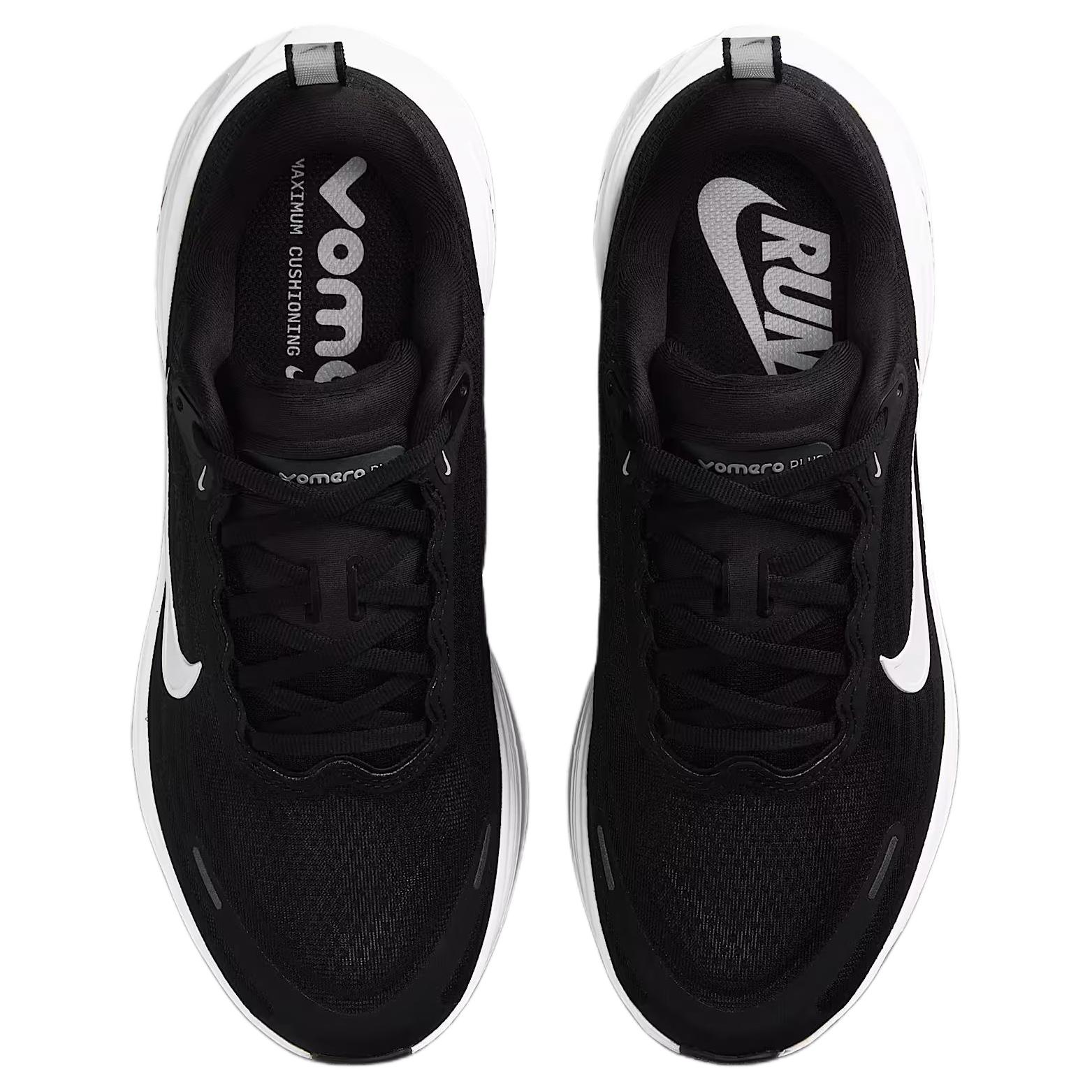 Nike Vomero Plus Cushioning Breathable Cushioning Breathable Running Shoes Women’s Black White