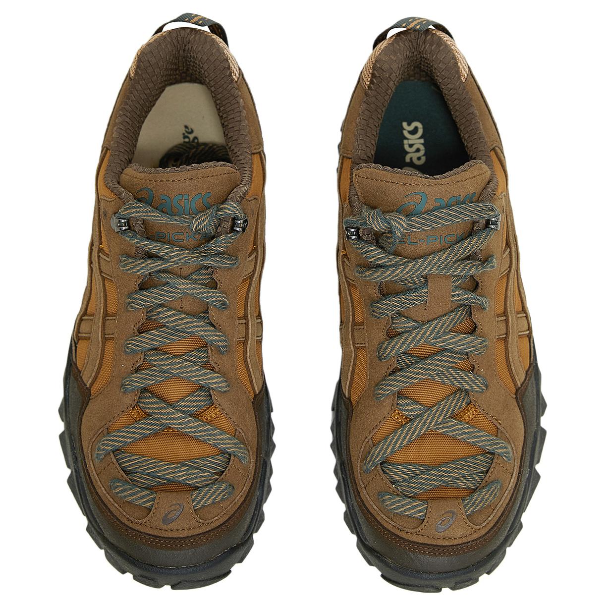 U.Sage x ASICS GEL PICKAX Abrasion Resistant Low top Outdoor Shoes Unisex Umber