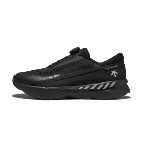 DESCENTE RUNNING Rebound Mid top Sports Running Shoes Women's Black