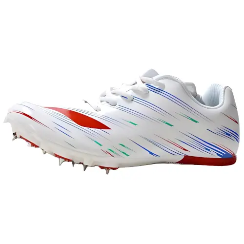 Li Ning Comfortable Wear resistant And Lightweight Low top Training Running Shoes Unisex White Red