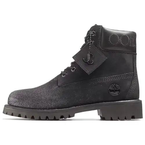 Jimmy Choo x Timberland PREMIUM Ankle Boots Unisex Black