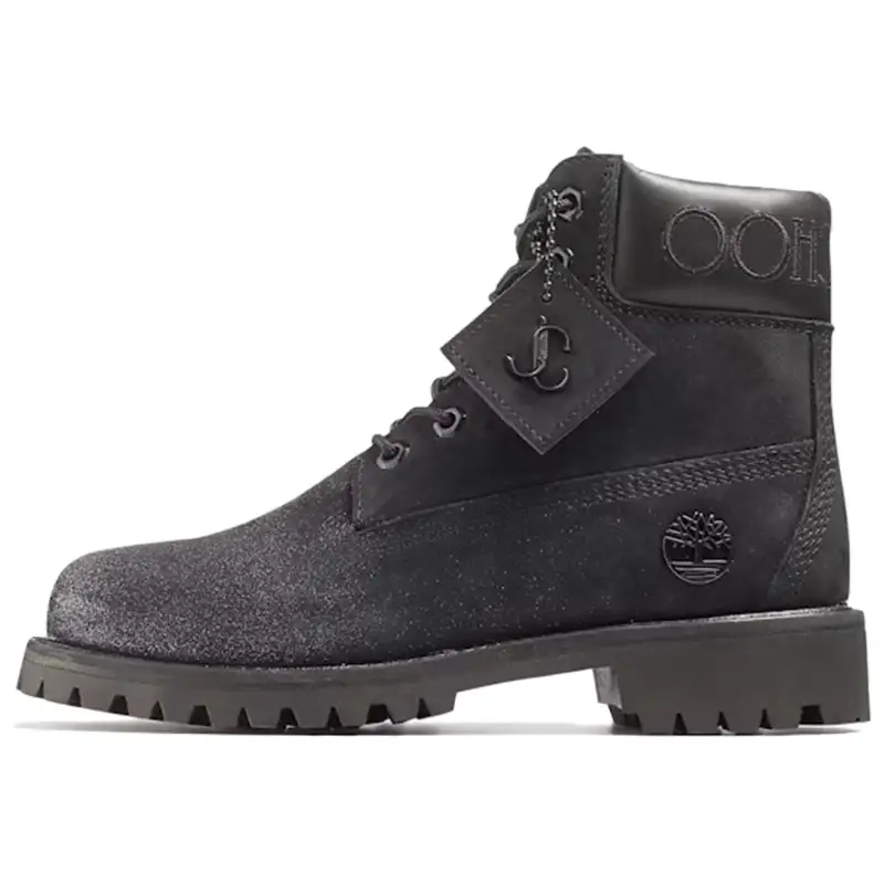Jimmy Choo x Timberland PREMIUM Ankle Boots Unisex Black