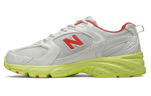 New Balance 530 White Volt Orange