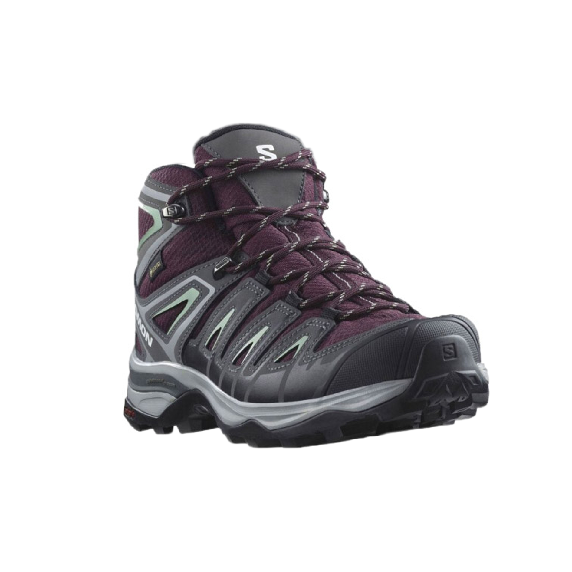 SALOMON Women’s X Ultra Pioneer Mid CSWP ‘Wine Tasting Granite Green’