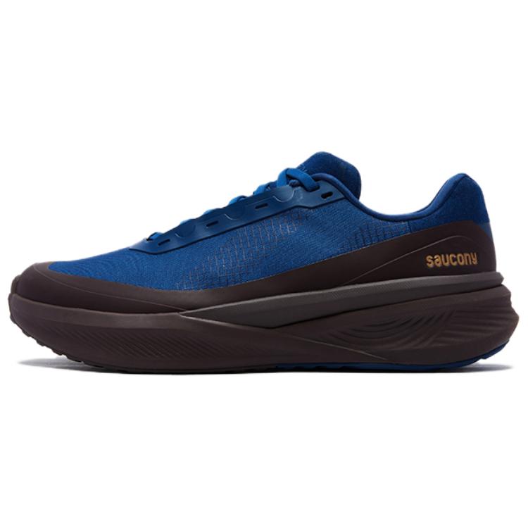 Saucony Triumph Victory Running Shoes Unisex Blue Brown