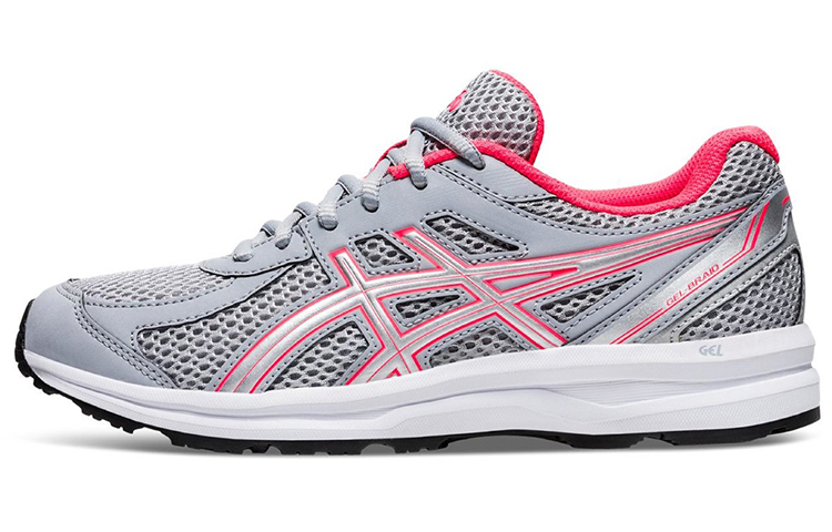 ASICS Gel Braid Running Shoes Women's Low Top Gray/Pink