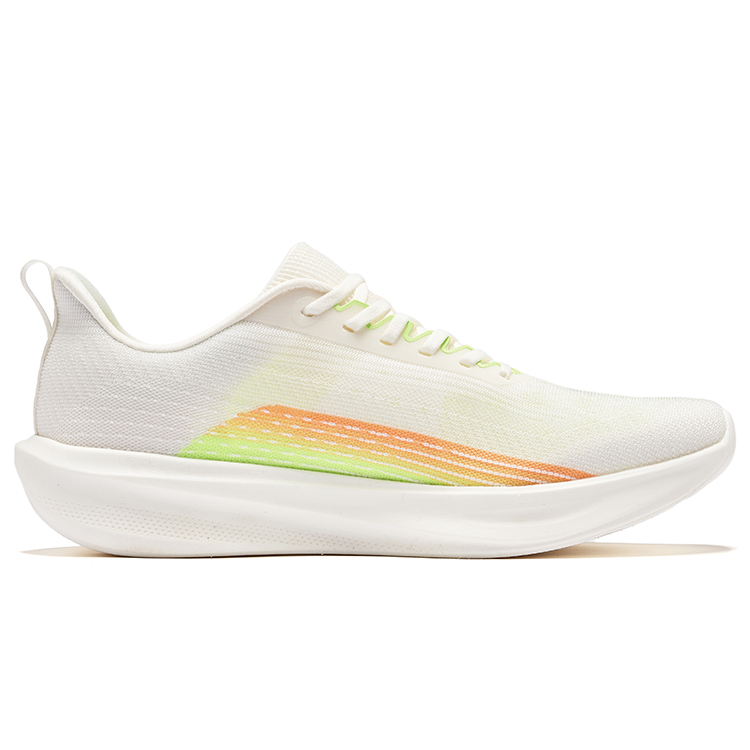 Erke Float On Water 6 Running Shoes Men’s Low Top Microcrystal White Fluorescent Sprout Green