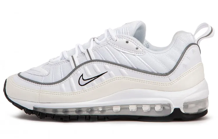Nike Air Max 98 White Reflect Silver Women's