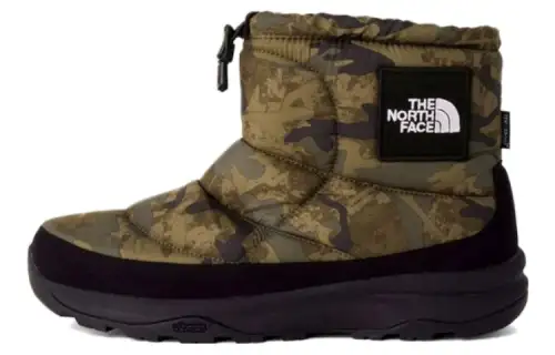 THE NORTH FACE Nuptse Comfortable Short Outdoor Boots Unisex Green