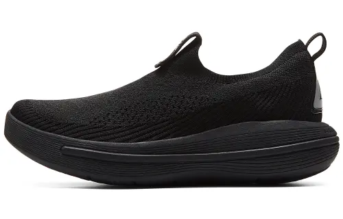 PEAK Taichi Breeze 3.0 Cushioning Slip Resistant Abrasion Resistant Breathable Low top Walking Shoes Men's All Black