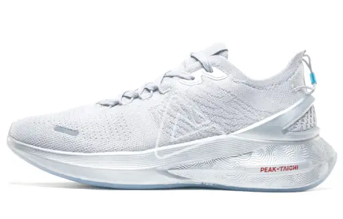 PEAK Cushioning Slip Resistant Abrasion Resistant Low top Running Shoes Men's Gray