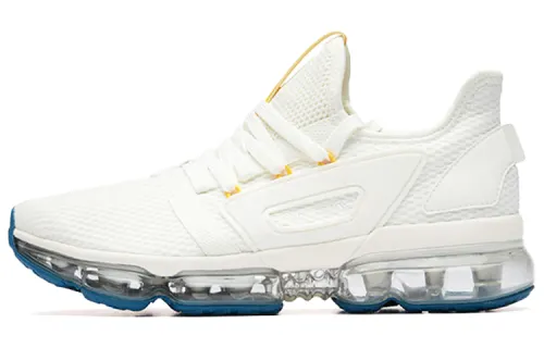 Anta SEEED Full Length Air Cushion Cushioning Slip Resistant Low top Running Shoes Men's White