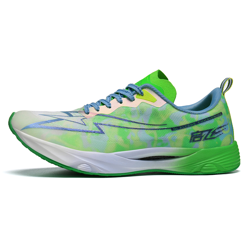 QIFEI Running Shoes Unisex Low Top Green/Aqua