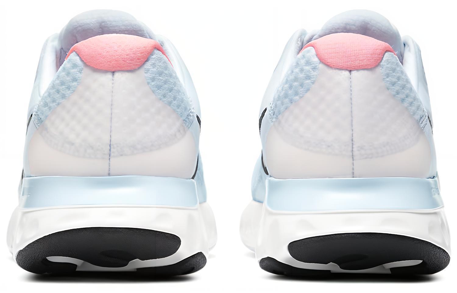 Женские кроссовки Nike Renew Run 2 (голубые) — 淡蓝/黑/白 — фото 5