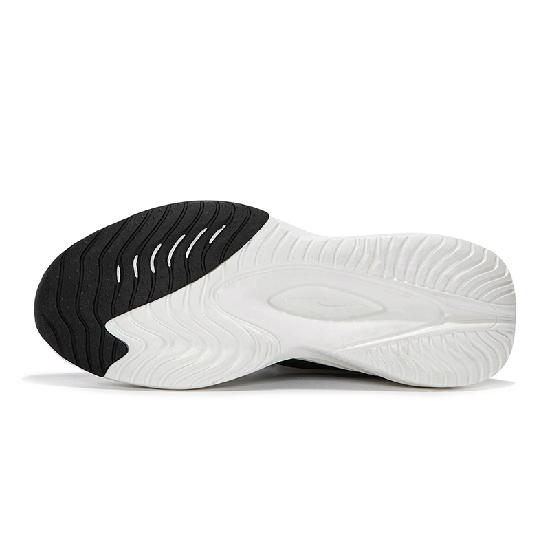 Erke Cushioning Slip Resistant Abrasion Resistant Low top Casual Running Shoes Men’s White Black