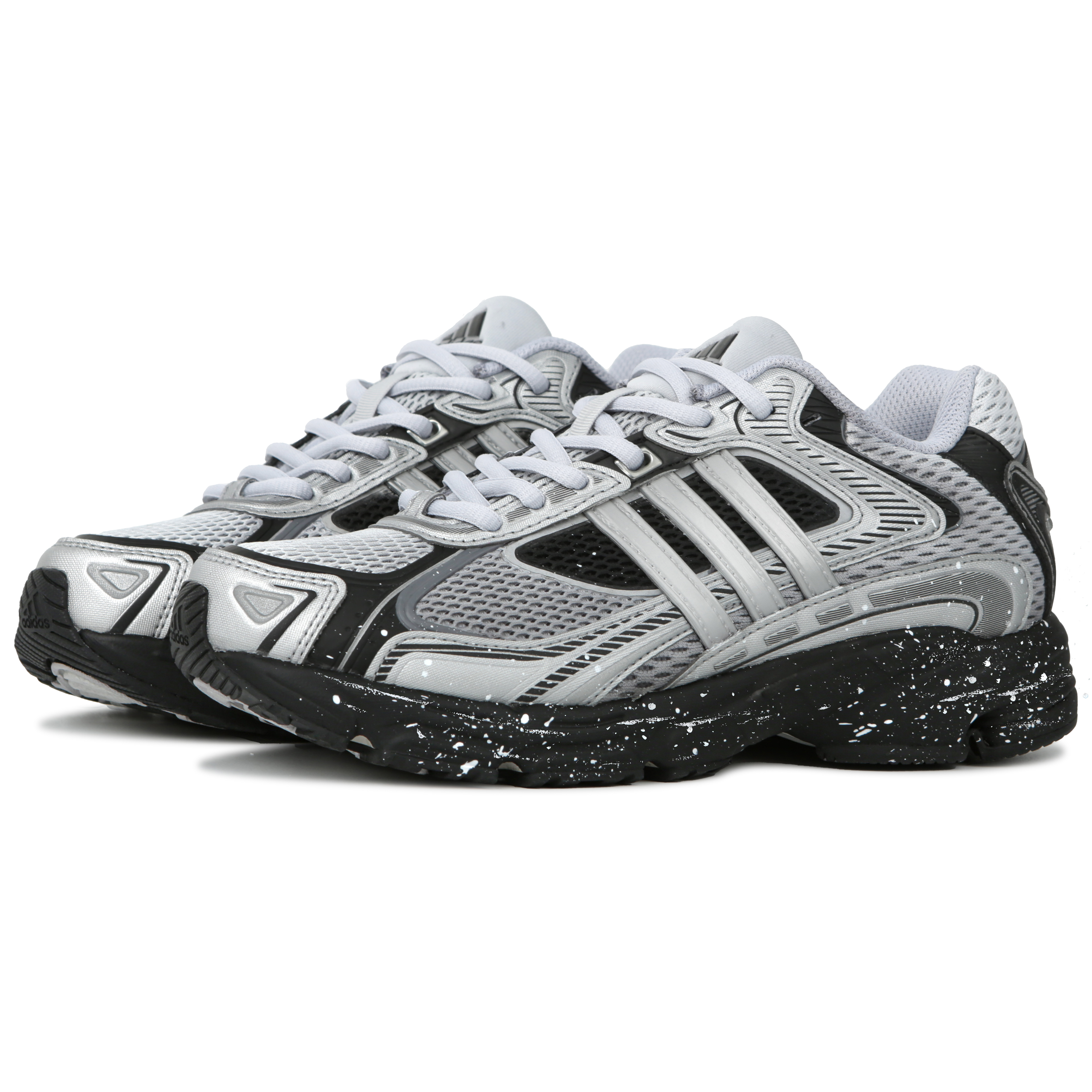 Adidas Originals Response Cl Cushioning Breathable Low top Running Shoes Unisex Silver Black