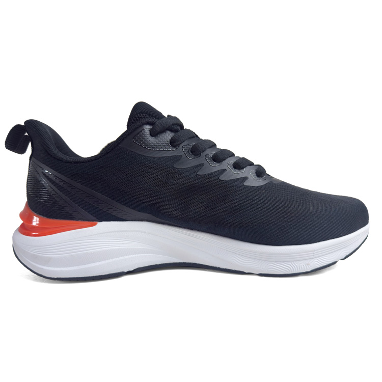 PEAK State Pole Abrasion Resistant Breathable Rebound Low top Casual Running Shoes Men’s Black Orange