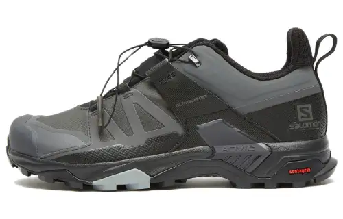 SALOMON X Ultra 4 Gore Te Fashion Abrasion Resistant Low top Outdoor Shoes Men's Black