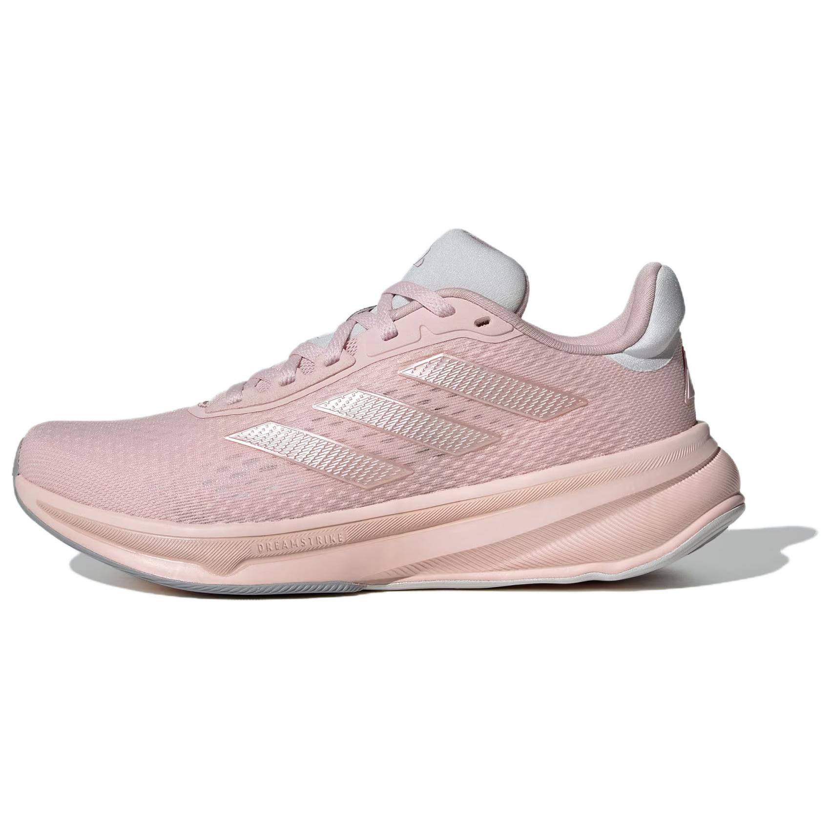 Adidas Response Super Slip Resistant Abrasion Resistant Low top Running Shoes Women’s Pink