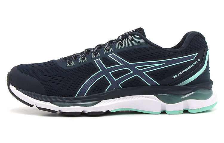 ASICS Gel Hyper Running Shoes Women's Low Top Blue/Black