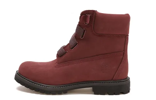 Timberland 6 Inch Premium Convenience Boots 'Burgundy' Women's