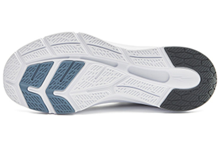Erke ZhuiFeng Low top Running Shoes Men’s White Blue