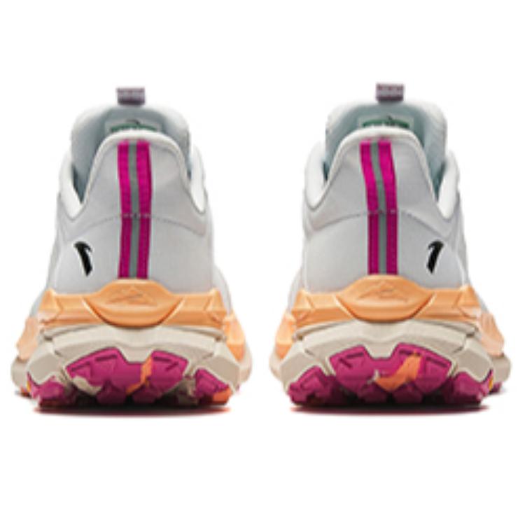 Anta Comfortable And Breathable Abrasion Resistant Low top Running Shoes Women’s Gray Orange