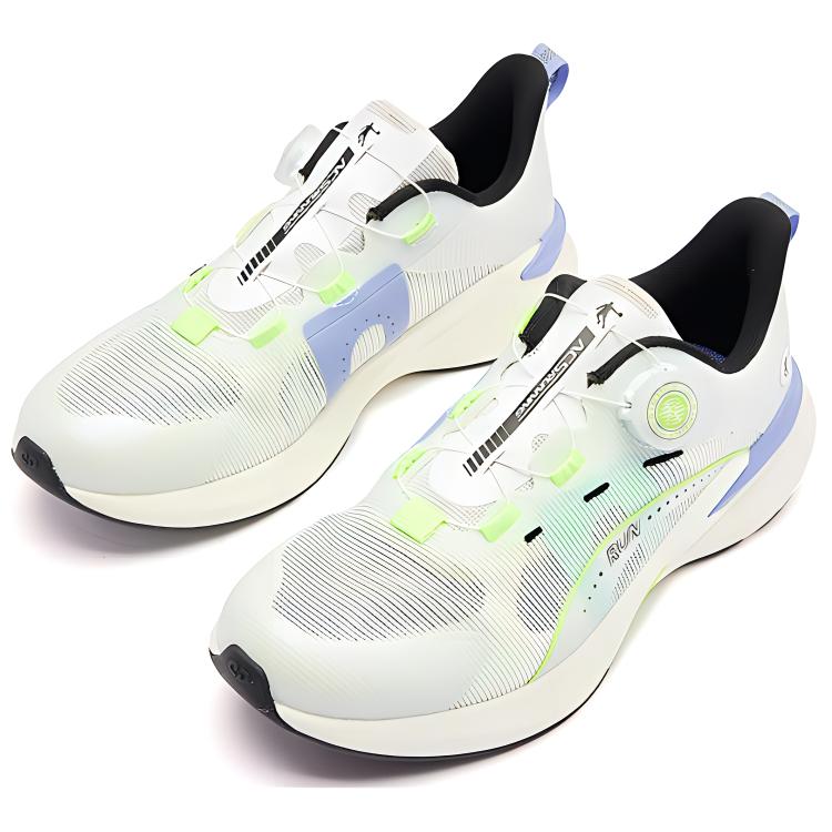 QIAODAN Mesh Slip Resistant, Abrasion Resistant, Breathable Low top Sprint Running Shoes Men’s