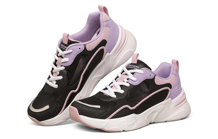 Skechers Bob’s Bamina Low Top Black/Purple Women’s
