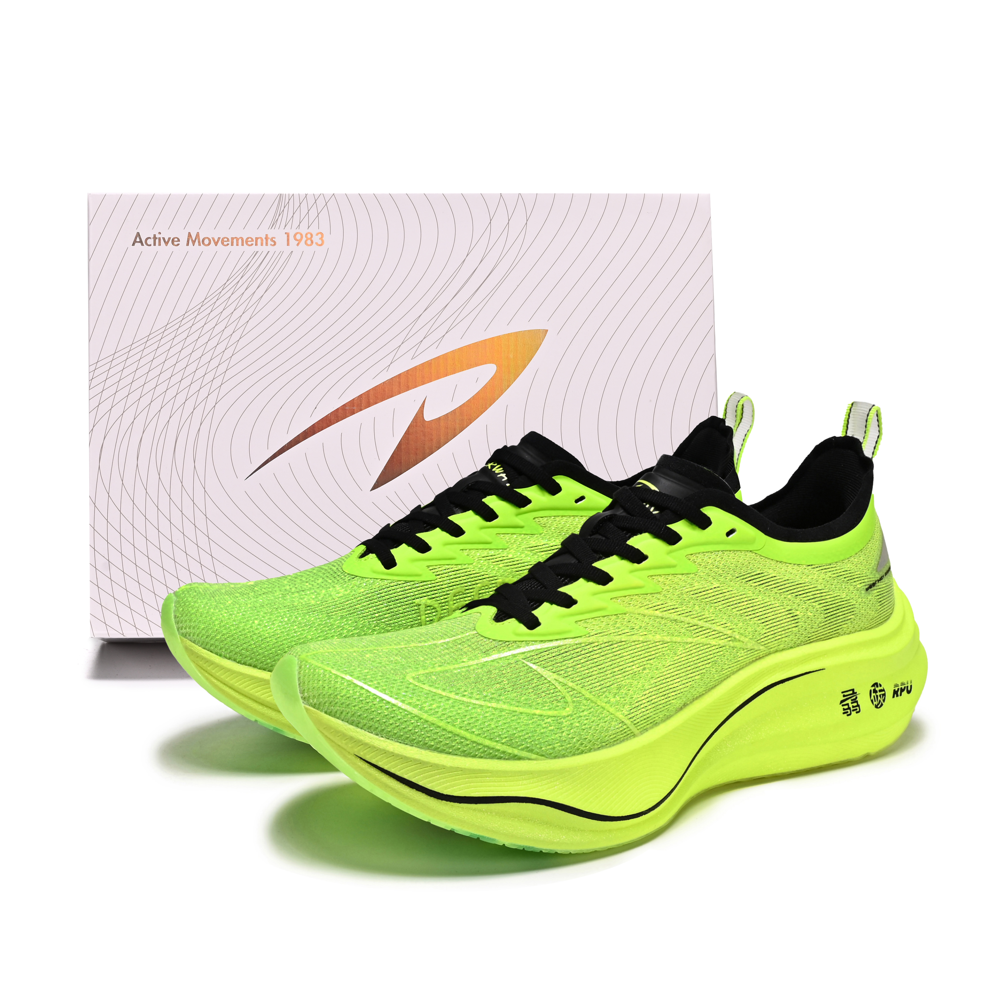 DEERWAY Running Shoes Unisex Neon Green