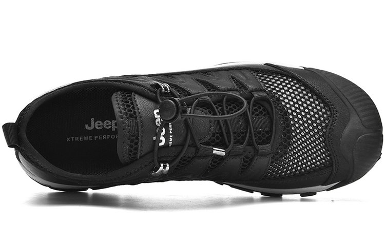 Jeep Cushioning Slip Resistant Low top Outdoor Shoes Men’s Black