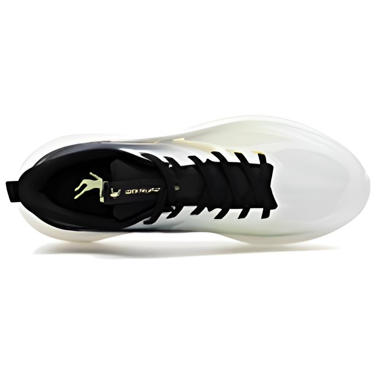 QIAODAN Abrasion Resistant Moisture Wicking Low top Casual Running Shoes Men’s White Green