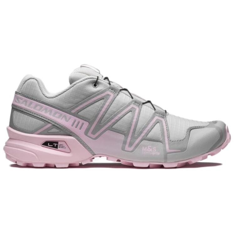 SALOMON Speedcross 3 Slip Resistant Abrasion Resistant Low top Outdoor Shoes Women’s Gray