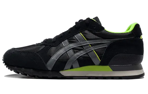 Onitsuka Tiger Colorado Eighty Five Running Shoes Unisex Low Top Black/Green/White