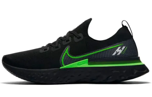Nike React Infinity Run Flyknit 'Black Green'