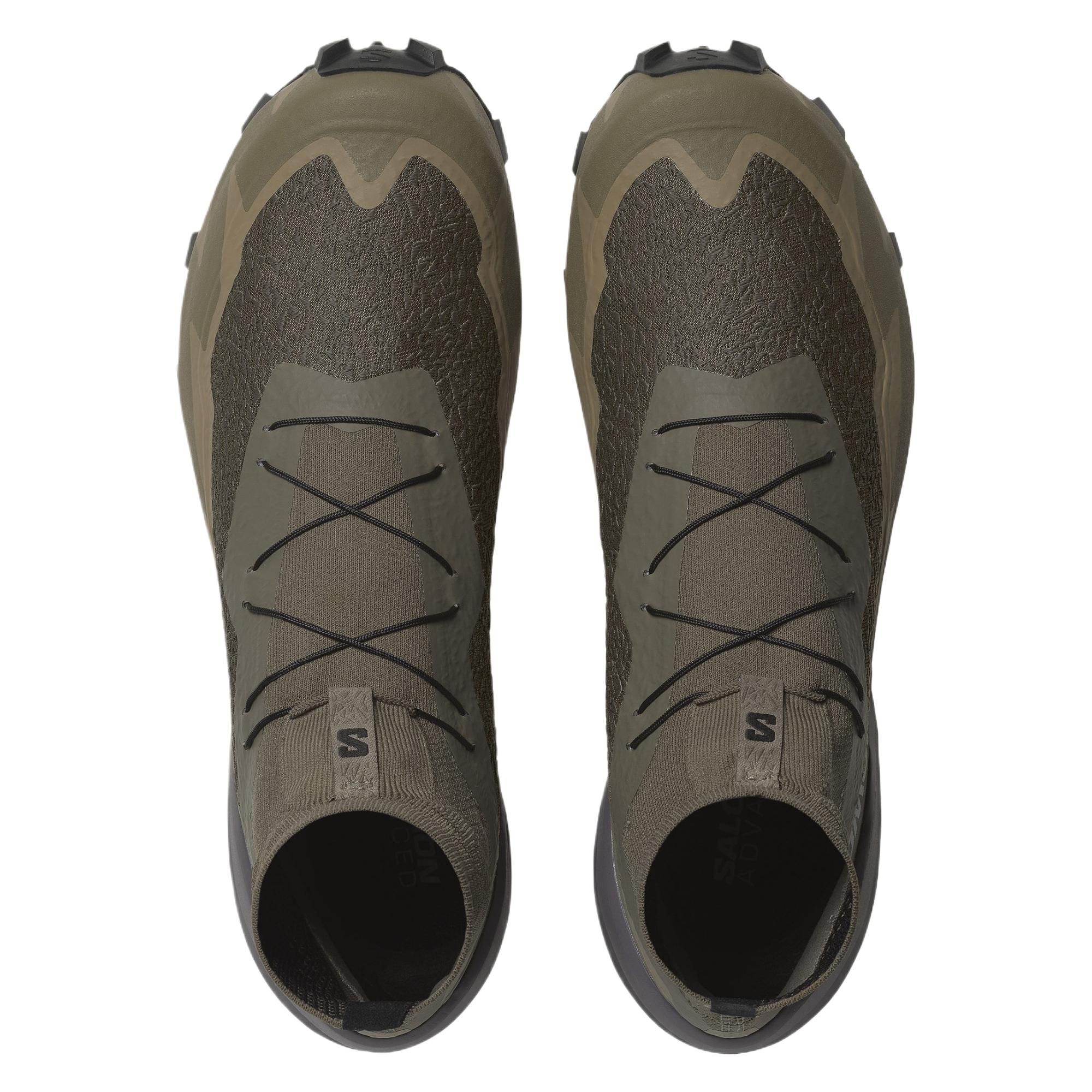 SALOMON SPEEDCROSS ADVANCED Comfortable Textile, Synthetic Leather Impact Resistant Impact resistant Mid top