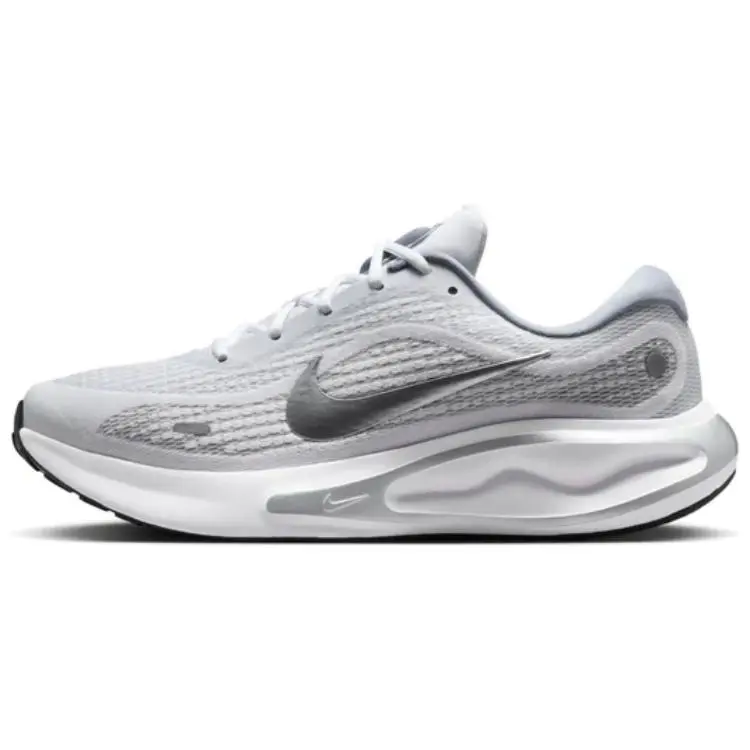 Nike Journey Run Breathable Low top Running Shoes Men's Gray