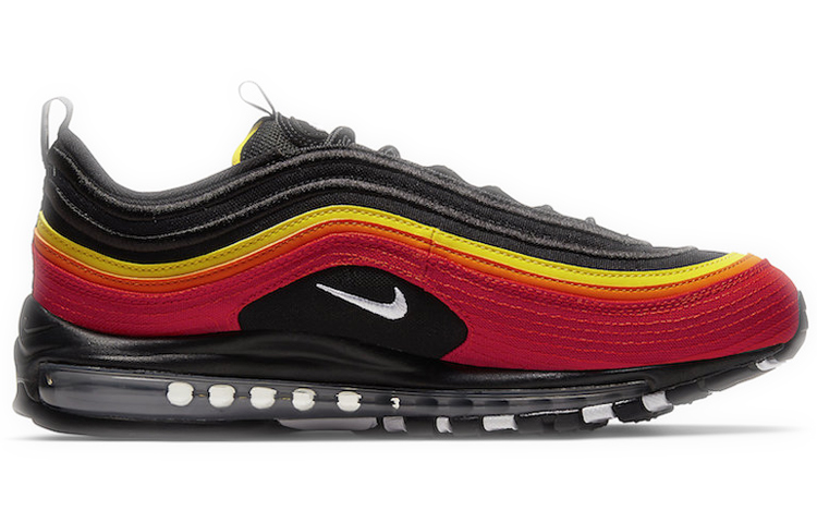Nike Air Max 97 Black Chile Red Magma Orange