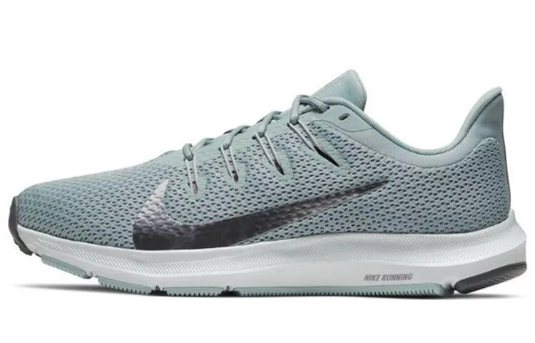 Nike Quest 2 Slip Resistant Lightweight Non slip Lightweight Low top Casual Running Shoes Women's Blue