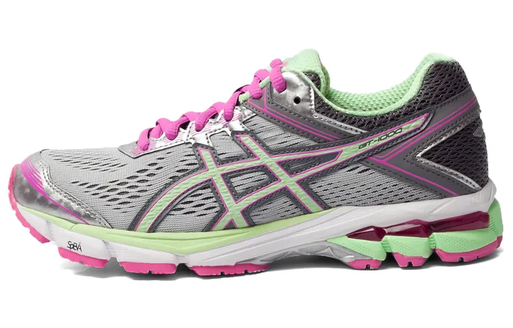 Asics GT 1000 4 Low top Running Shoes Women's Silver Gray