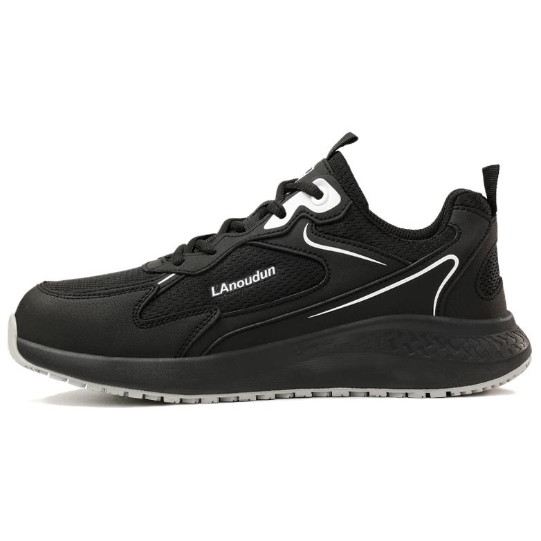 LANOUDUN Cushioning Slip Resistant Support Low top Outdoor Shoes Unisex Black