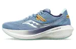 Saucony Triumph 20 Lightweight Cushioning Support Low top Long Distance Running Shoes Women's Blue