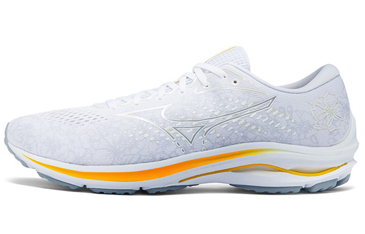 Mizuno Wave Rider 25 'White Yellow'