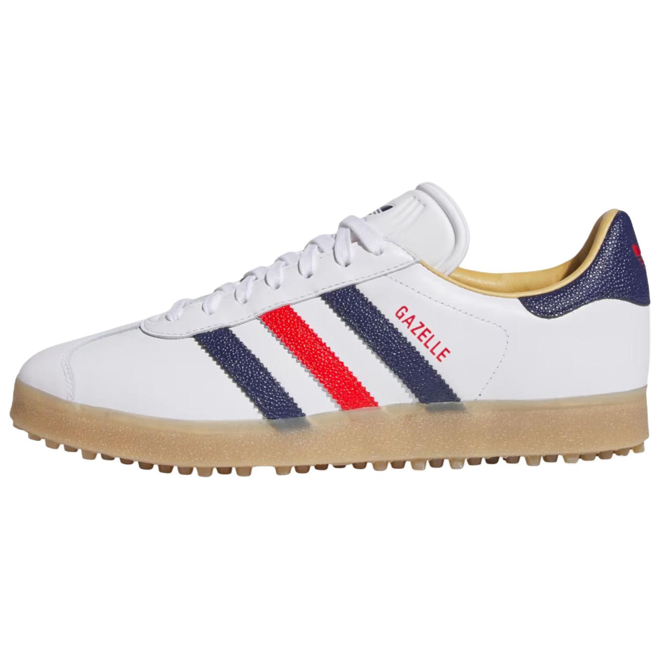 Adidas Originals Gazelle Golf Shoes Unisex Cloud White