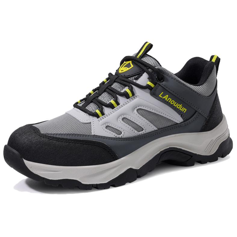LANOUDUN Abrasion Resistant Impact Resistant Lightweight Low top Outdoor Shoes Men’s Gray