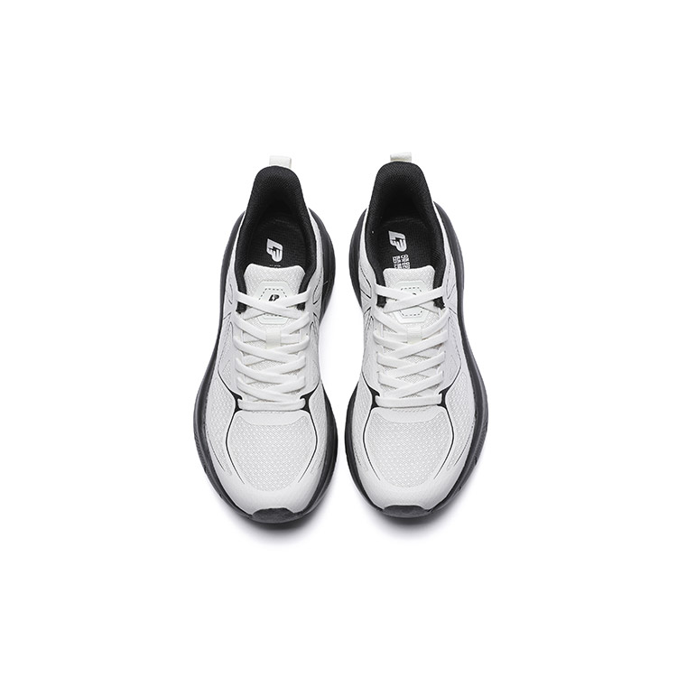 LPMX Cushioning Slip Resistant Abrasion Resistant Breathable Low top Running Shoes Women’s Ivory White