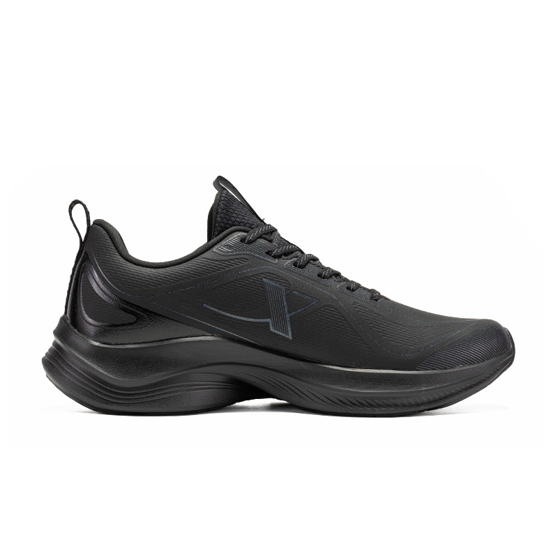 XTEP Cushioning, Wear Resistant Low top Casual Running Shoes Men’s Coal Black